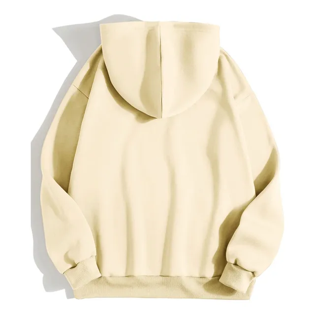 Sudadera Capucha Para Mujer Blusa Grafico Letra Manga Larga