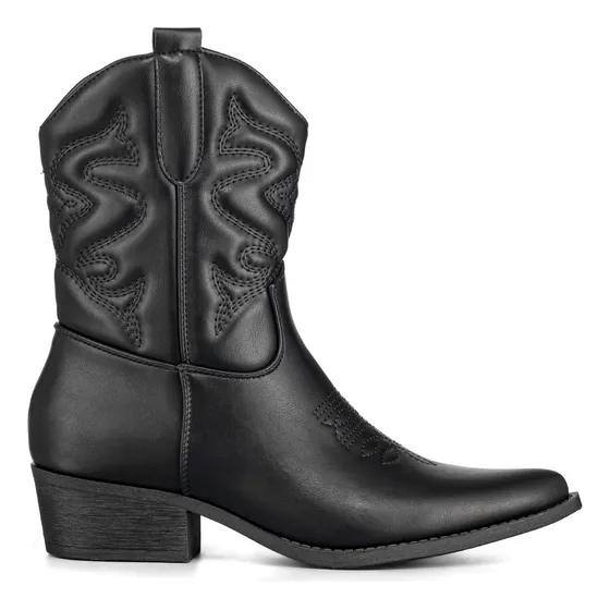 Botas Vaqueras Casual Moda Zapatos Weide Mujer Cómodo Único