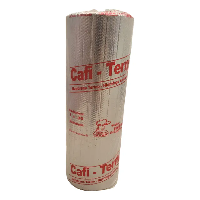 Aislante Burbuja Térmica Aluminizada 10mm X 30 Mt2