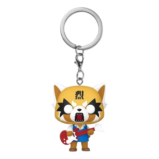 Funko Llavero Aggretsuko With Guitar Aggretsuko