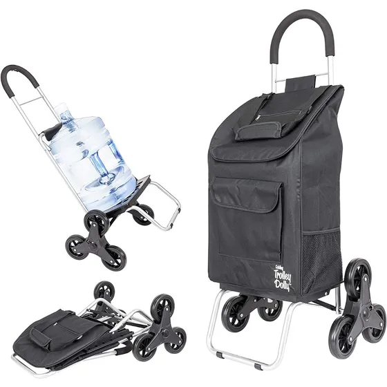 Carrito De Compras Plegable Escalador Carro Feria Yegua Blue