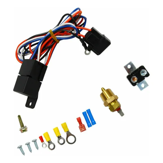 Kit De Interruptor De Sensor De Relé De Ventilador Temperatu