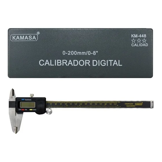 Calibre 8  Digital En Caja Plástica Kamasa  Km-448