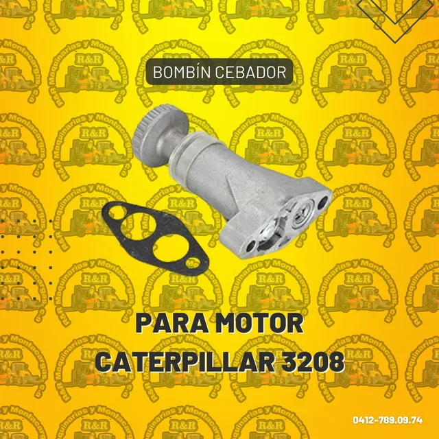 Bombín Cebador Para Motor Caterpillar 3208