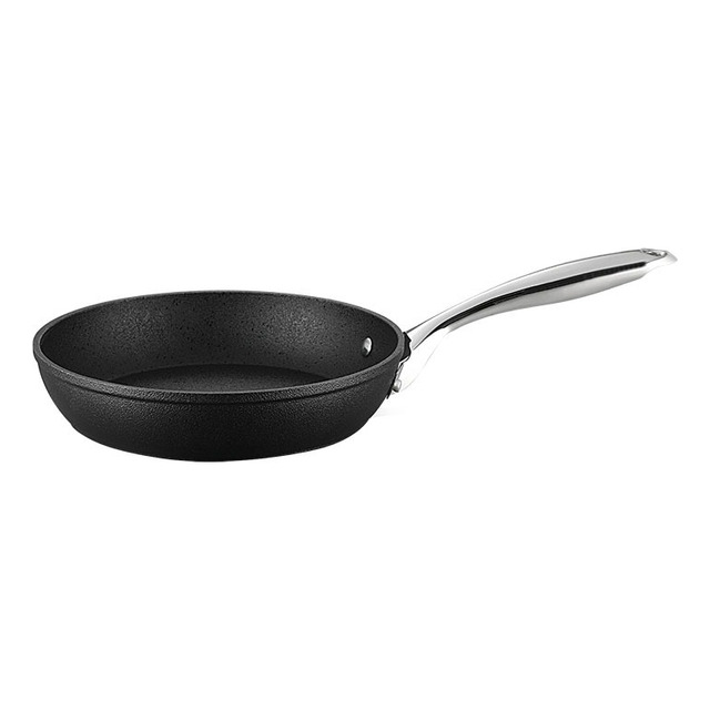 Frigideira Inox Antiaderente Black Rock 2,7l 28cm Mimo Style Cor Preto Frigideira Inox Antiaderente Black Rock 2,7l 28cm Mimo Style Cor Preto