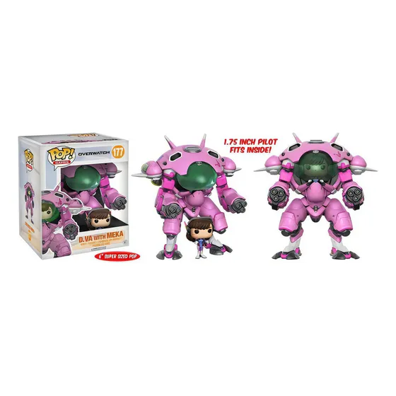 Overwatch D.va With Meka 6´´ - Funko Pop