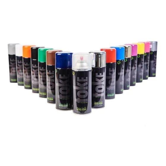 Pintura Aerosol Toke Esmalte 3 En 1 Varios Colores 420ml 