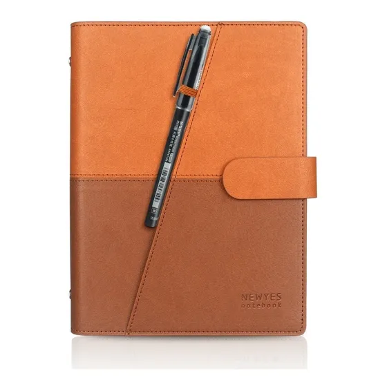 Cuaderno Agenda Borrable Inteligente Reutilizable Lujo Cuero