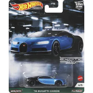 Bugatti Chiron Supercar Hot Wheels Premium Nuevo Sellado Bugatti Chiron Supercar Hot Wheels Premium Nuevo Sellado