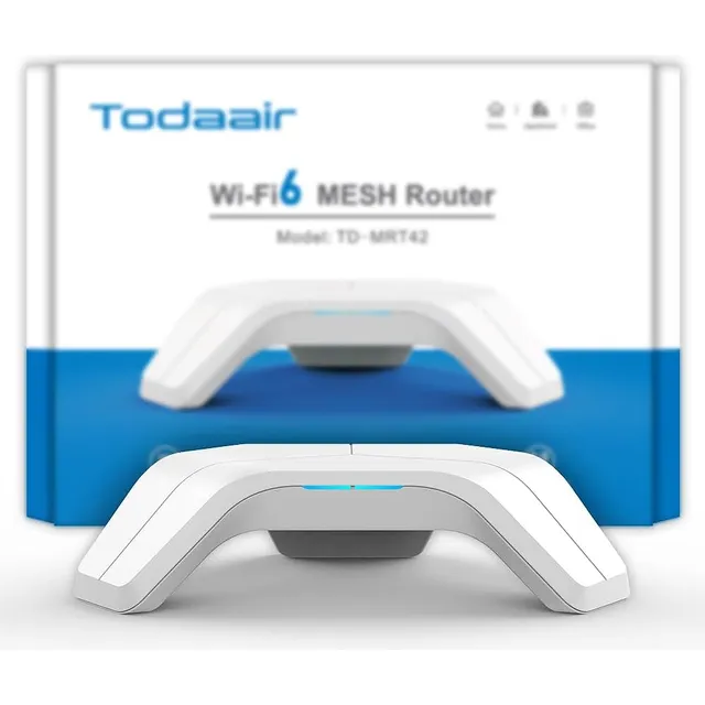 Enrutador Wifi 6 Todaair Meshvelocidad Inalámbrica Ax1800has