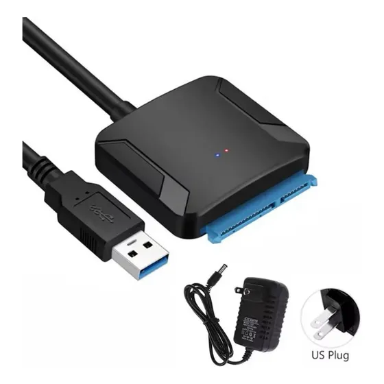 Convertidor Adaptador Sata A Usb 3.0 Discos Duros 3.5 Y 2.5