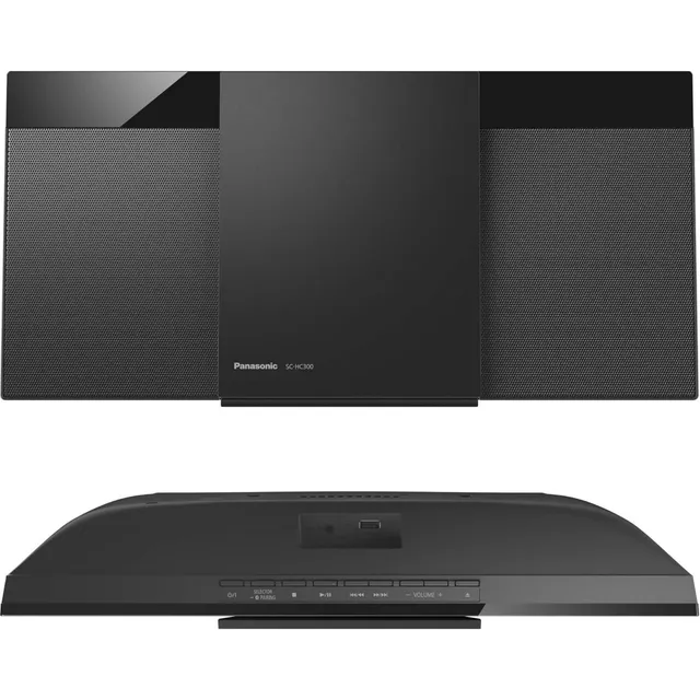 Minicomponente Panasonic Sc-hc300 - Conectividad Via Bluetooth - Cd Y Radio - 20w Potencia De Rms - Sonido De Calidad Sublime