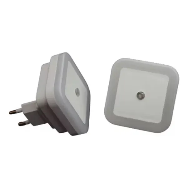 Pack 2 Lamparas, Forma Cuadrada, Con Sensor De Luz Única 