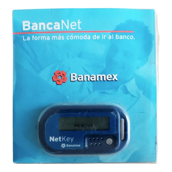 1er Netkey De Banamex Antiguo