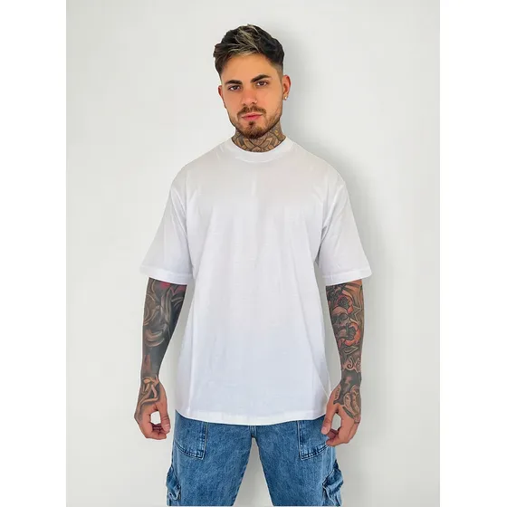 Remera Manaflo Oversize Cuello Alto Lisa Pack X2