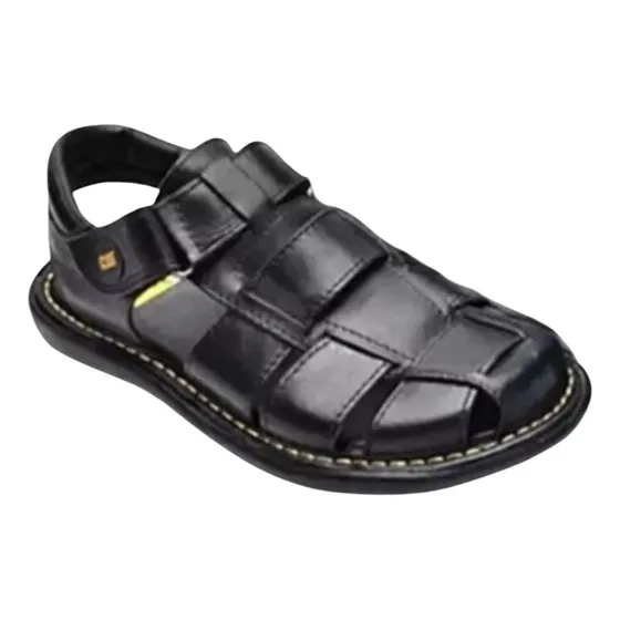 Sandalias Chinelas Cat Caterpillar Cuero Legitimo- Envíos Ya