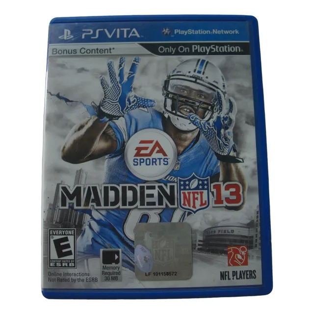 Ps Vita Nfl Madden 13 Futbol Americano Rugby Ea Sport Vita