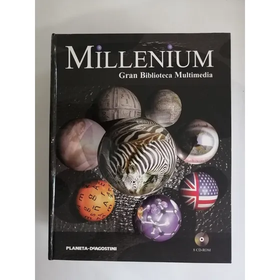 Gran Enciclopedia  Multimedia Millenium  Planeta 8 Cd Rom 