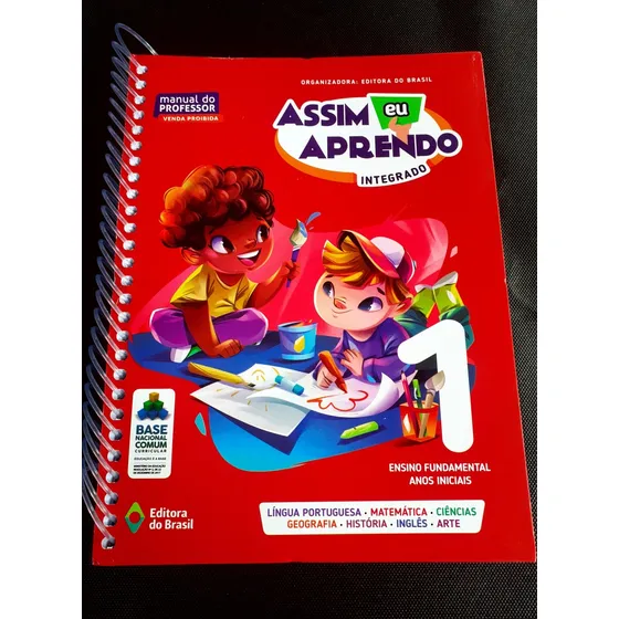 Livro Do Professor, Assim Eu Aprendo Integrado 1 Ano Bncc.