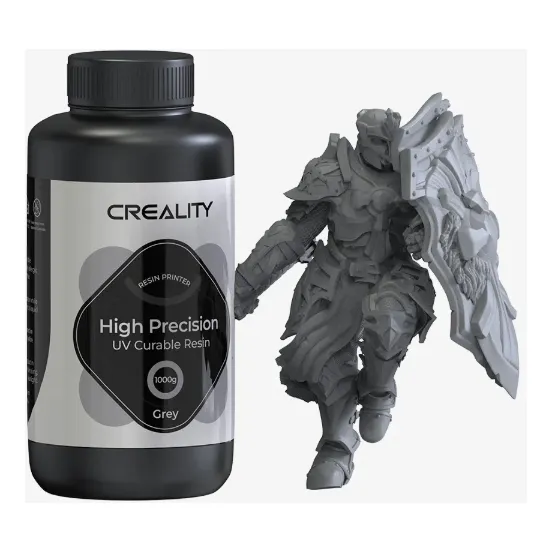 Resina Creality Gris 1kg Alta Precisión Lcd 8k 3dsbprinting