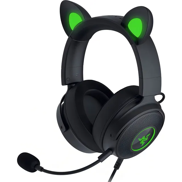 Audífono C/microf. Razer Kraken Kitty V2 Pro Usb Black Color Classic black Color de la luz RGB
