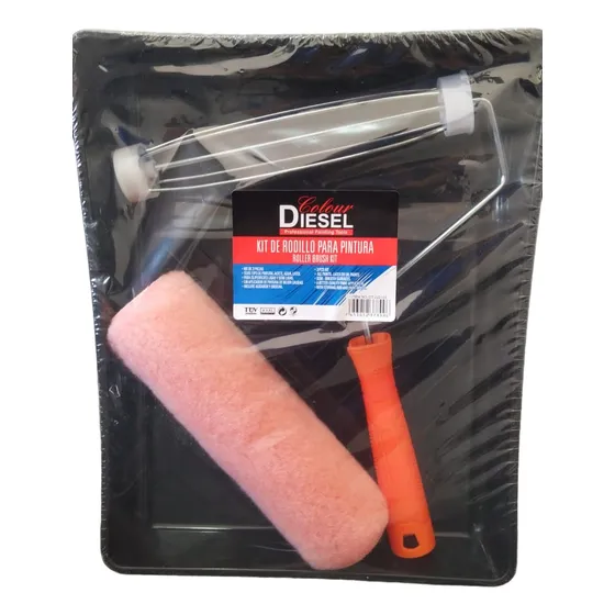 Kit De Bandeja Y Rodillo 9 Pulgadas Para Pintar