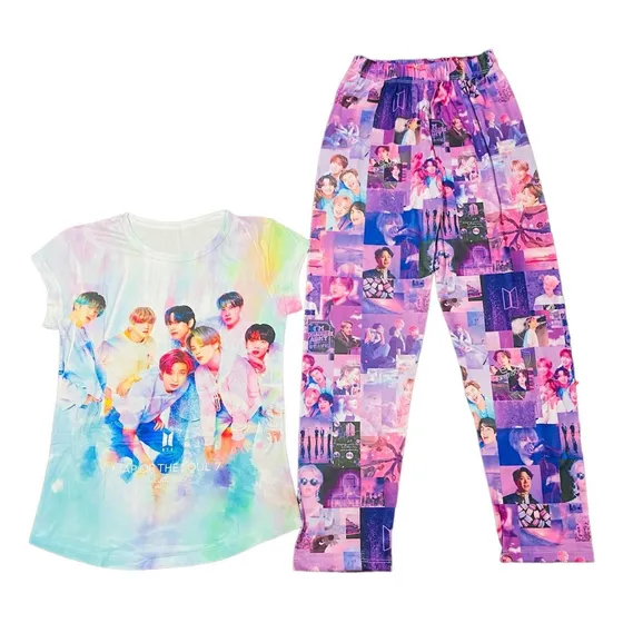 Pijama Bts Army Unitalla Y Grande 2 Modelos Diferentes
