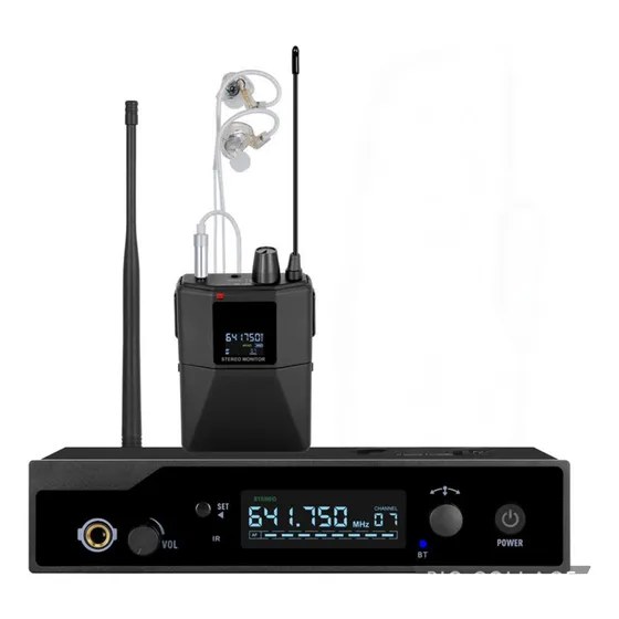 Sistema De Monitoreo Stereo In Ear Modelo Smp-300 Pro Audice