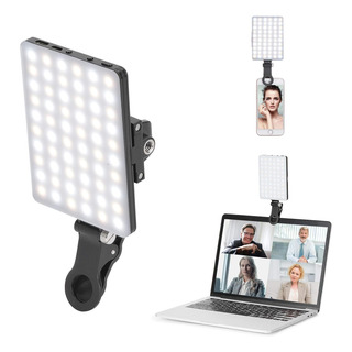 Luz De Videoconferencia De 60 Led De Alta Recarga Con Clip Luz De Videoconferencia De 60 Led De Alta Recarga Con Clip