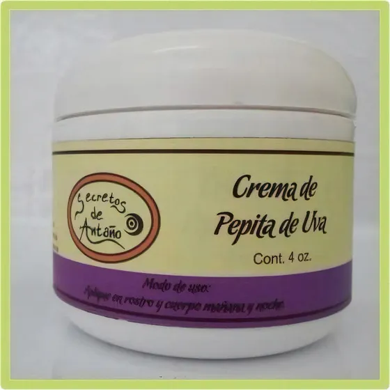 Crema de Pepita de Uva Secretos de Antaño para piel normal de 170g
