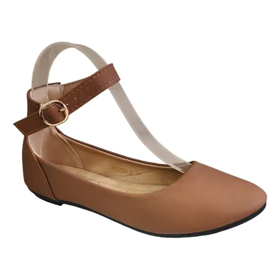 Zapato De Mujer Chinitas De Gamuza Unicolor