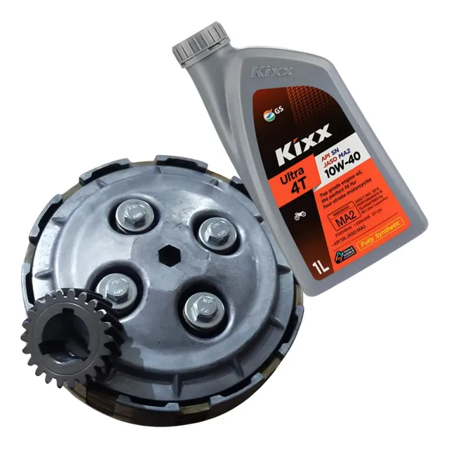 Manzana Clutch Completa Para Fz 16 + Aceite Kixx 10w40 Full