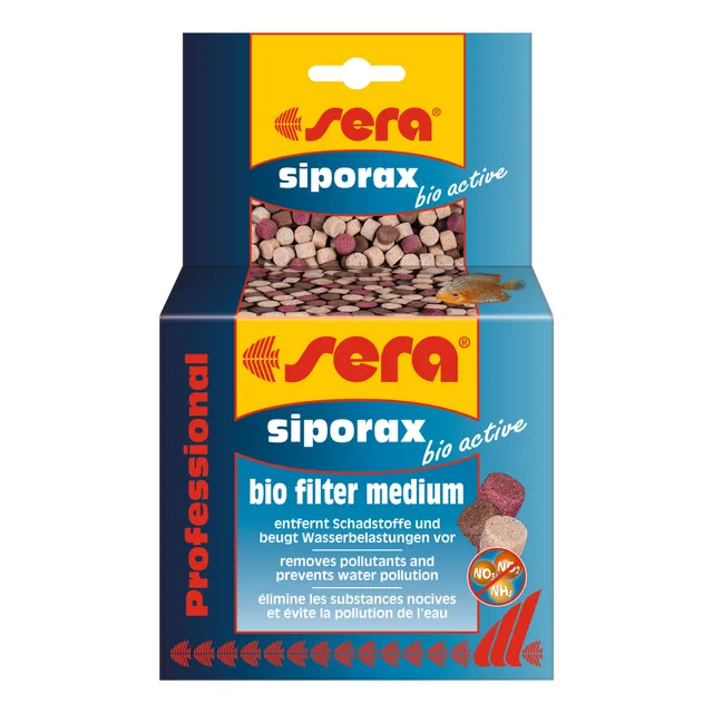 Siporax Bio Active 210gr Soporte Filtro Acuario Pecera Peces