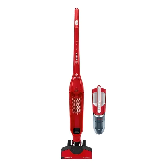 Aspiradora inalámbrica Vertical Bosch Serie 4 BBH3ZOO25 400ml roja