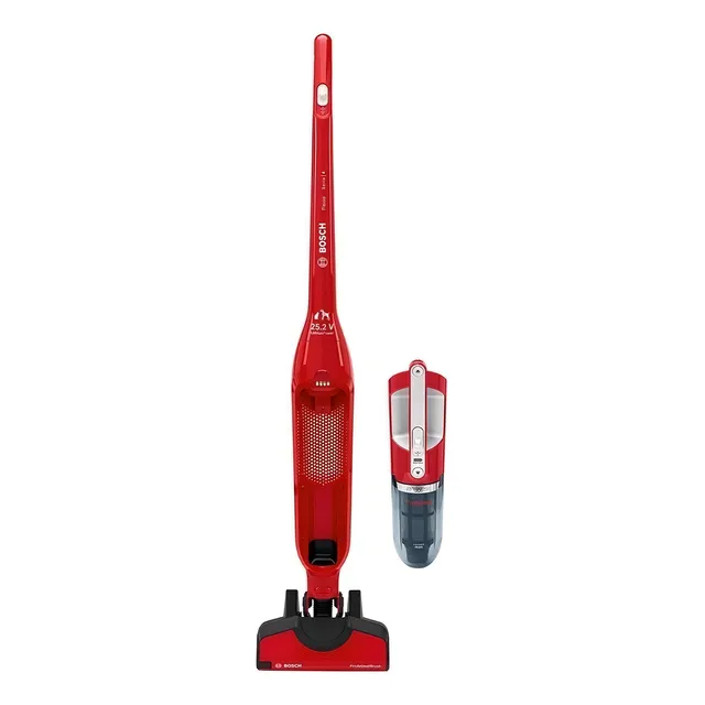 Aspiradora inalámbrica Vertical Bosch Serie 4 BBH3ZOO25 400ml roja
