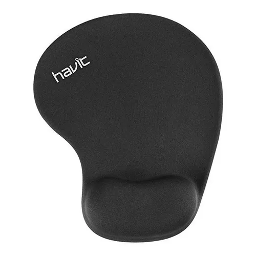 Mouse Pad Havit Negro Soporte Muñeca Hv-mp802 Antideslizante