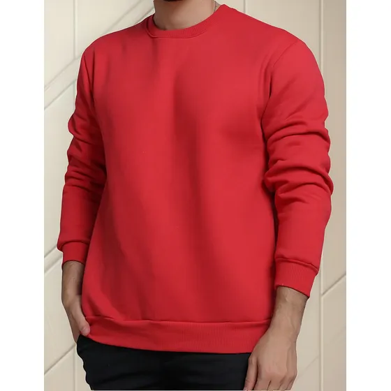 Blusa Moletom Flanelado Gola Careca Tecido Macio Premium