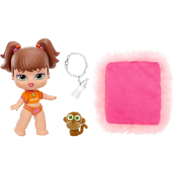 Muñeca De Moda Coleccionable Bratz Babyz Meygan Con Moda Rea