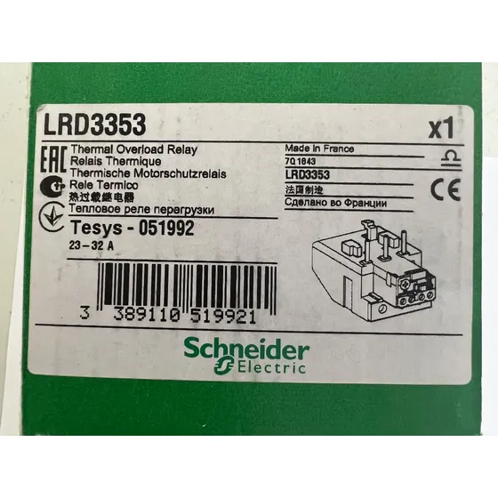 Rele Termico 23-32a Schneider Modelo Lrd3353