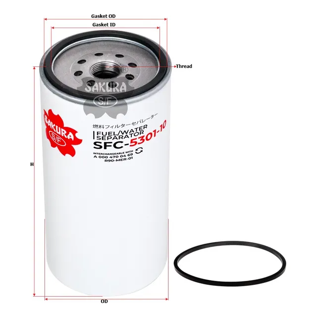 Filtro Combustible Separador Diesel Mercedes Benzsfc-5301-10