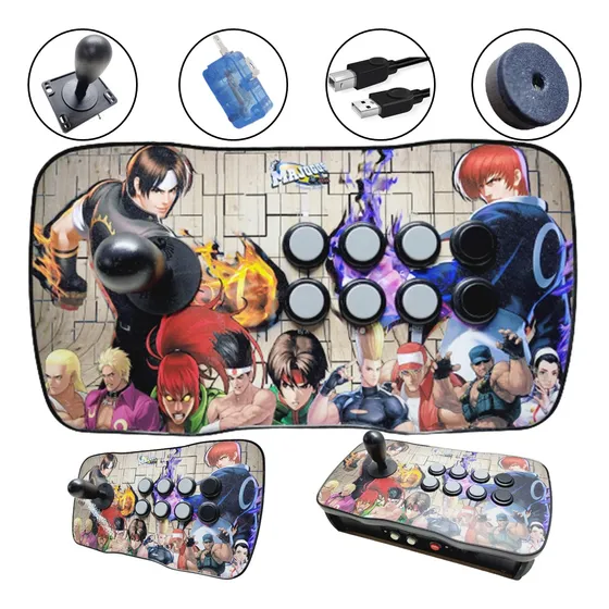 Controle Arcade Majogos Basic  Kof Novo