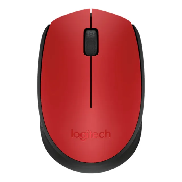 Mouse Inalambrico Logitech M170  Rojo