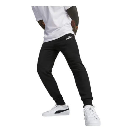 Pants Puma Hombre Ess Logo Pants Tr Negro Deportivo Negro S
