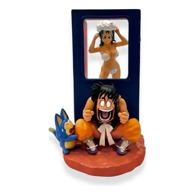 Figura Coleccionable Dragon Ball Yamcha Y Bulma