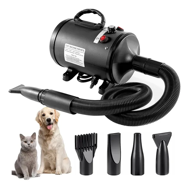 Secador/soplador De Pelo Para Mascota Perro Gato 2800w