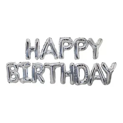 Globos Foil Balloon-16 (gold Happy Birthday)
