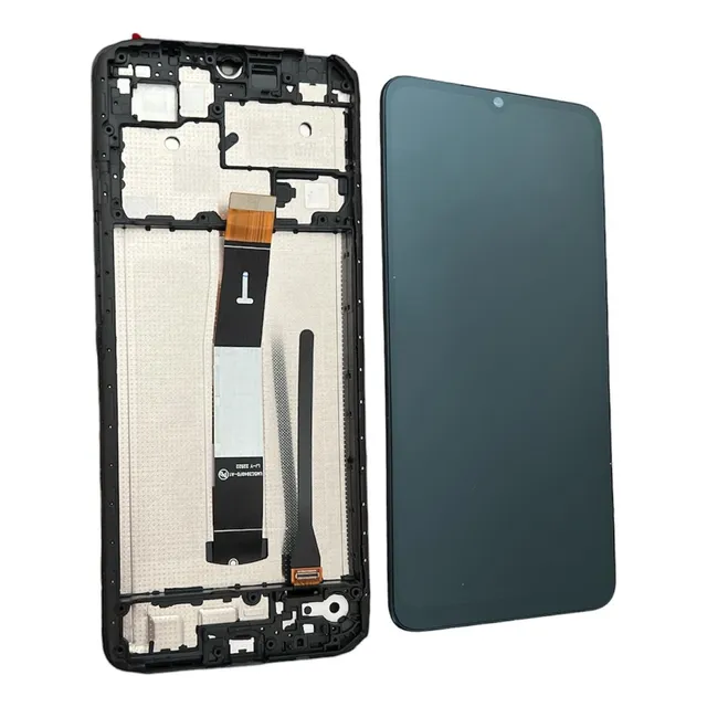 Tela Frontal Lcd Compatível Com Redmi 12c Com Aro Envio Ja