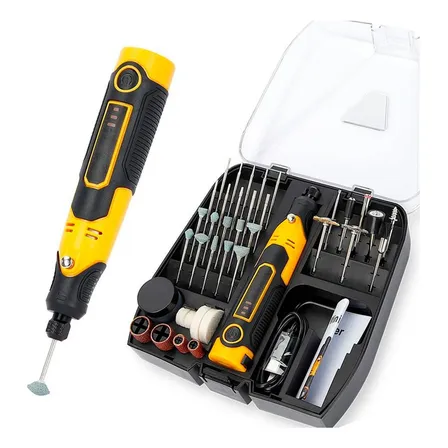 Mini Retifica Profissional Lixadeira Completa Acessório 57x1 3