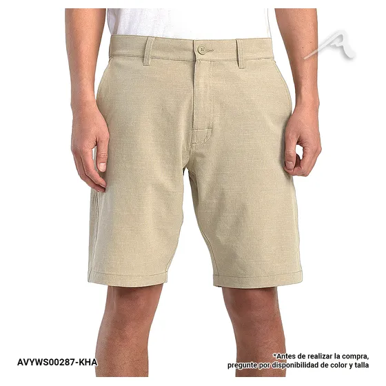 Bermuda Beige Para Hombre Balance Hybrid Rvca