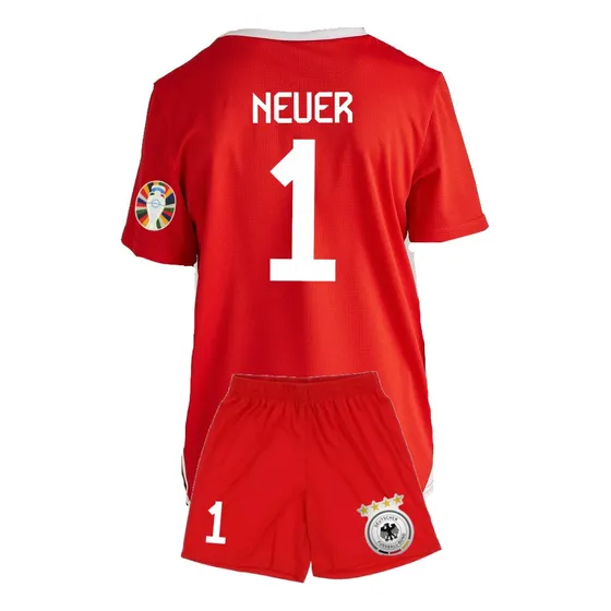 Conjunto Manuel Neuer #1 Golero / Camiseta + Short